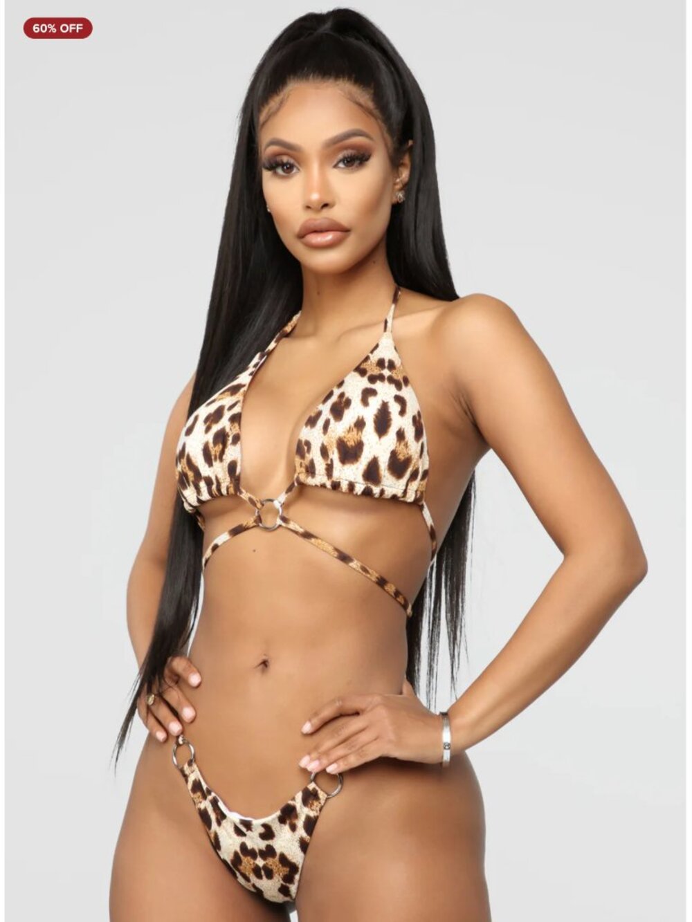 Fashion Nova Wild Fealz Bikini